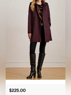 Ralph Lauren, Pinot Noir Burgundy Coat
